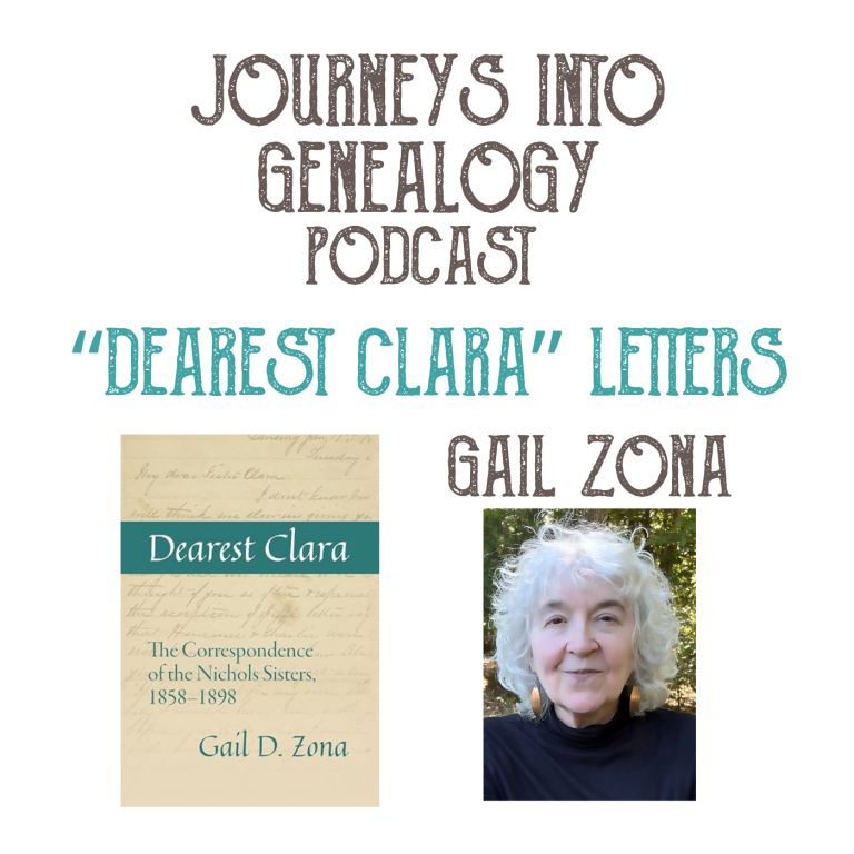 “Dearest Clara” family letters with Gail Zona