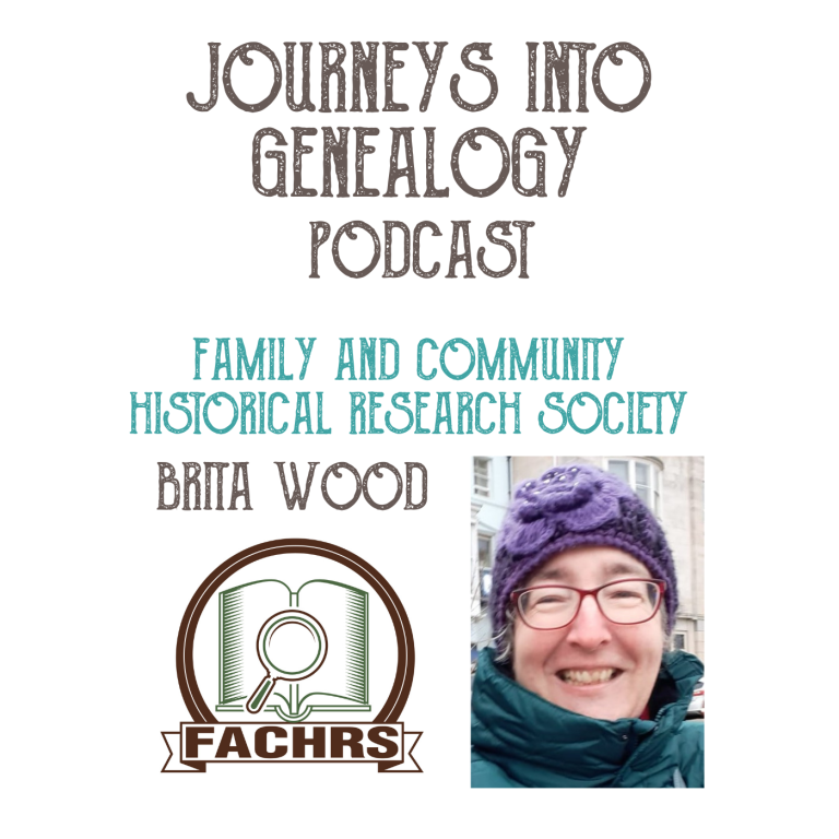 Family and Community Historical Research Society with Brita