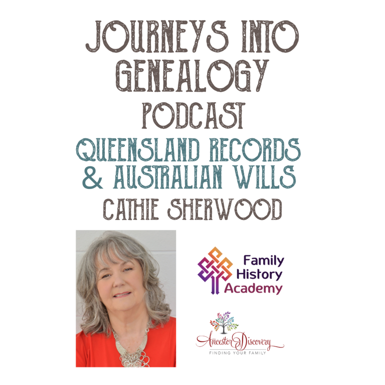 Queensland records and Australian wills with Cathie Sherwood
