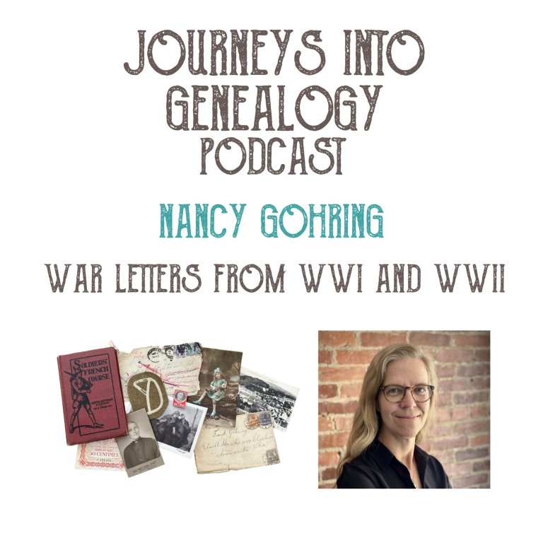 War letters from WWI and WWII with Nancy Gohring